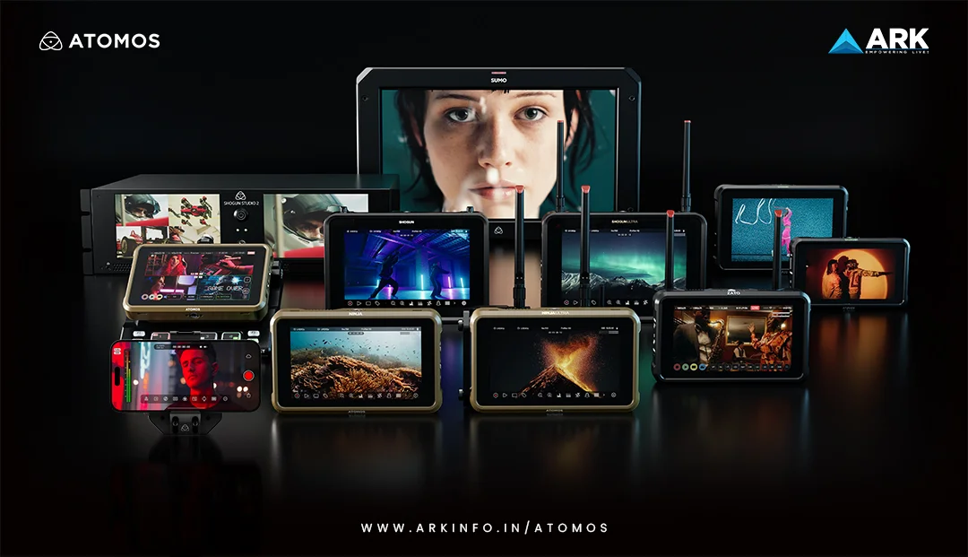 Cinematic production, 8K recording, Portable monitors, Cloud workflows, Filmmaking tools