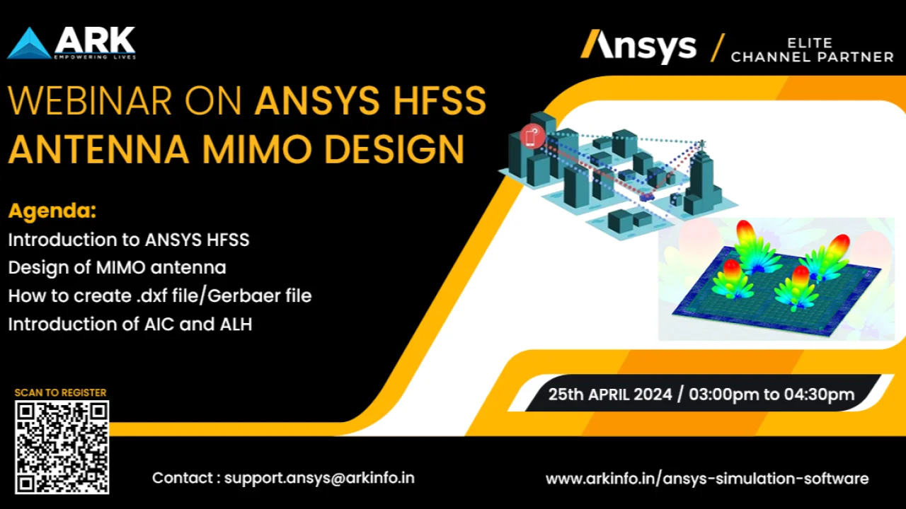 Ansys HFSS Antenna MIMO Design Webinar