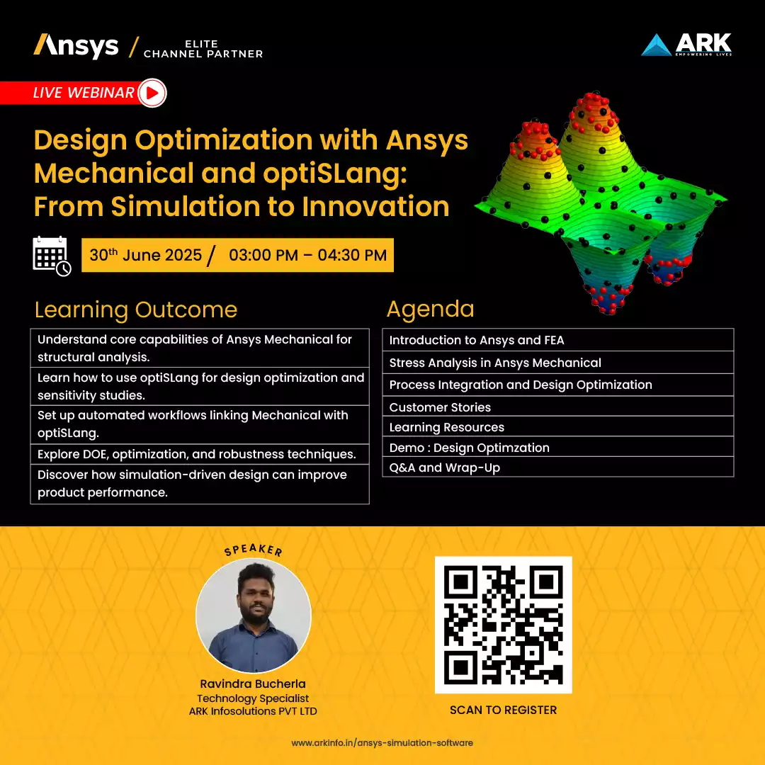 Design Optimization with Ansys Mechanical and optiSLang