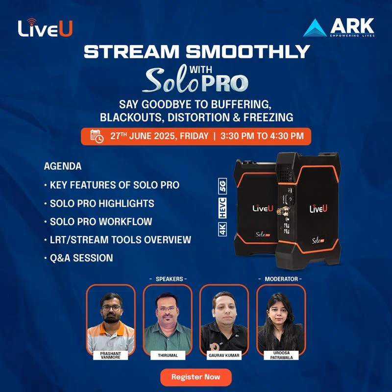 LiveU Solo Pro Technical Webinar