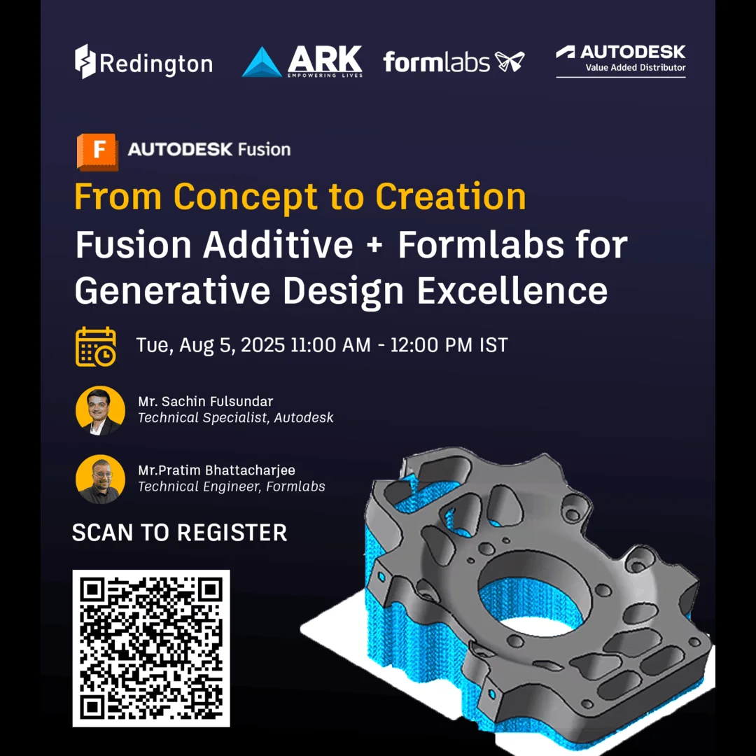 Webinar on the Generative Design Excellence Formlabs Autodesk