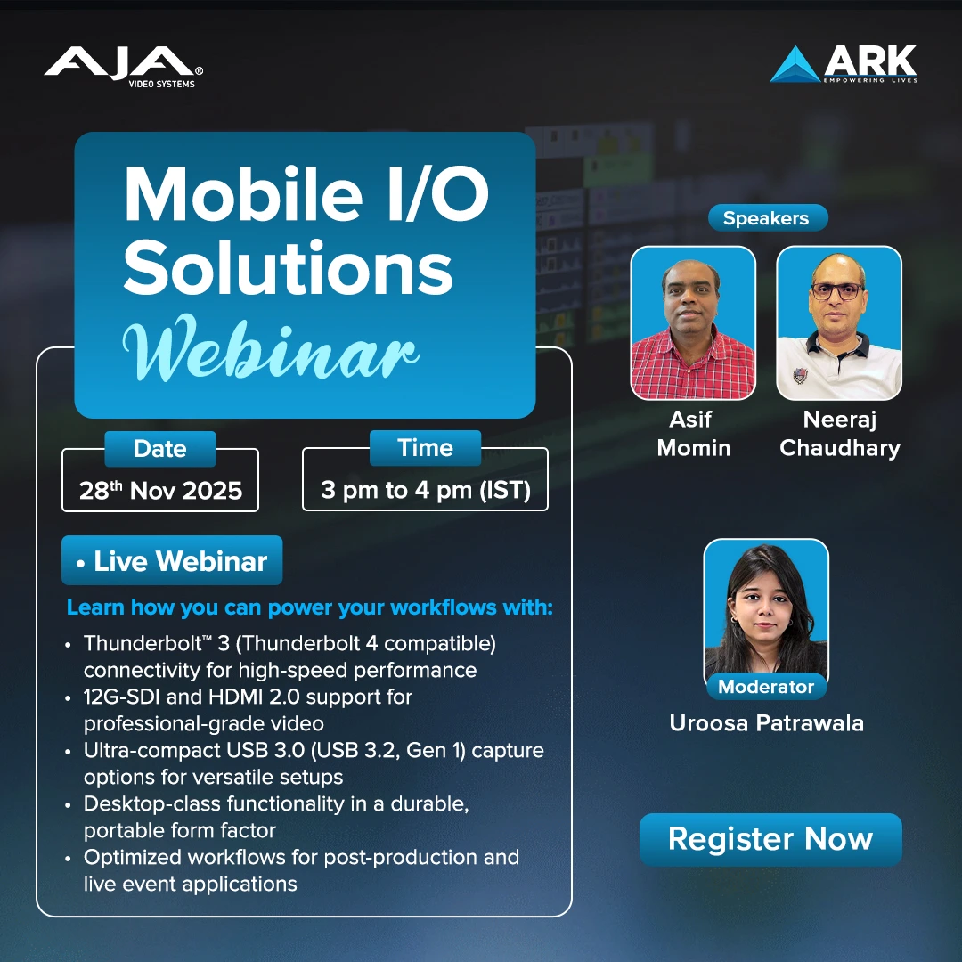 AJA APAC Mobile I/O Webinar