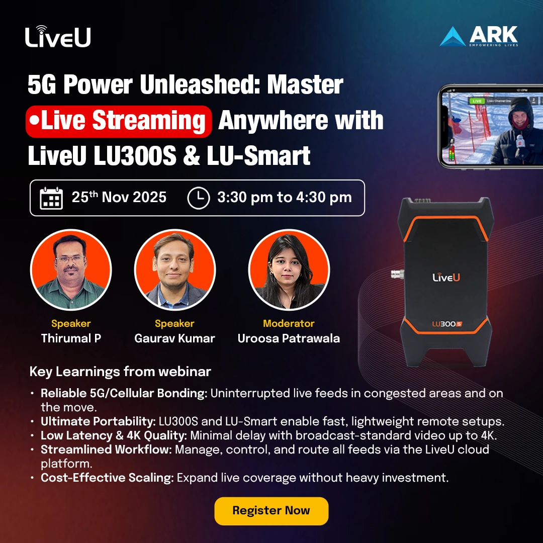 Liveu 5G Power Unleased Live