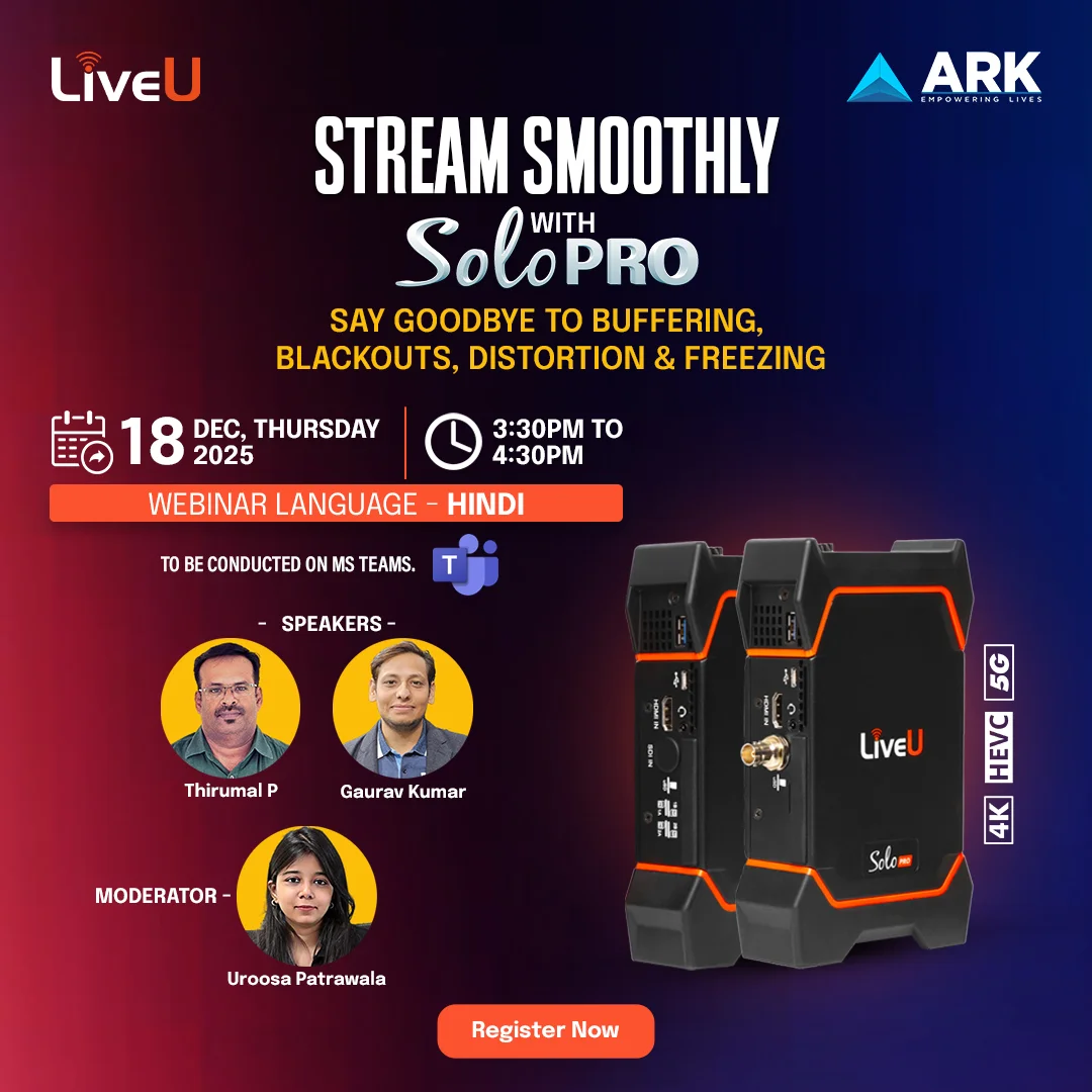 LiveU Solo Pro Webinar-Hindi