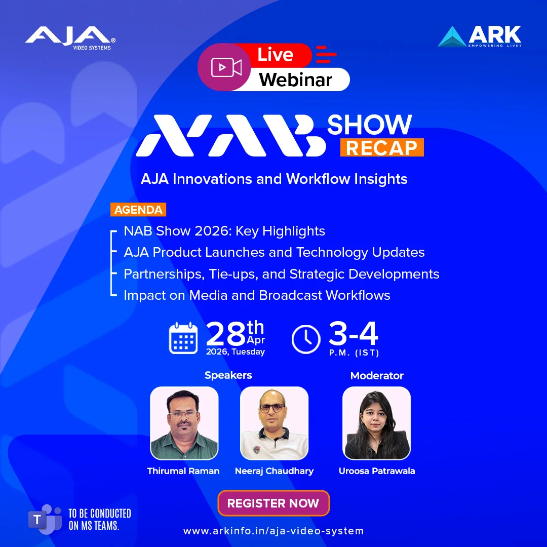 AJA - Post NAB Webinar