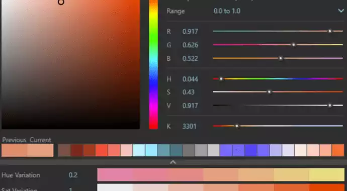 V-Ray Color Picker