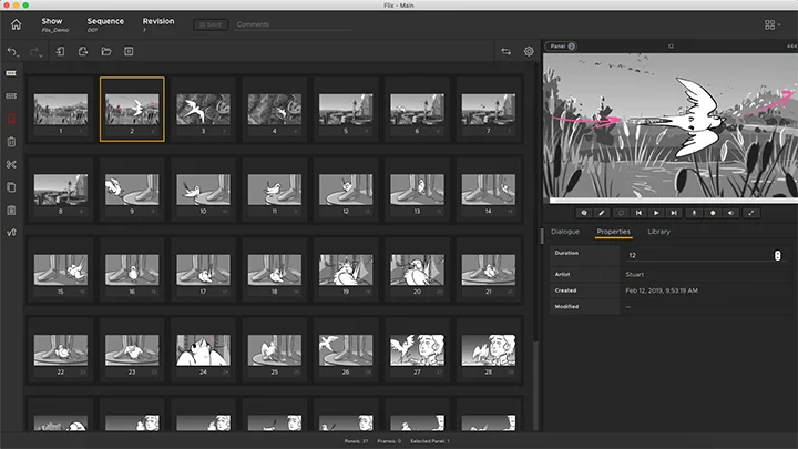 Flix - collaborative story development solution