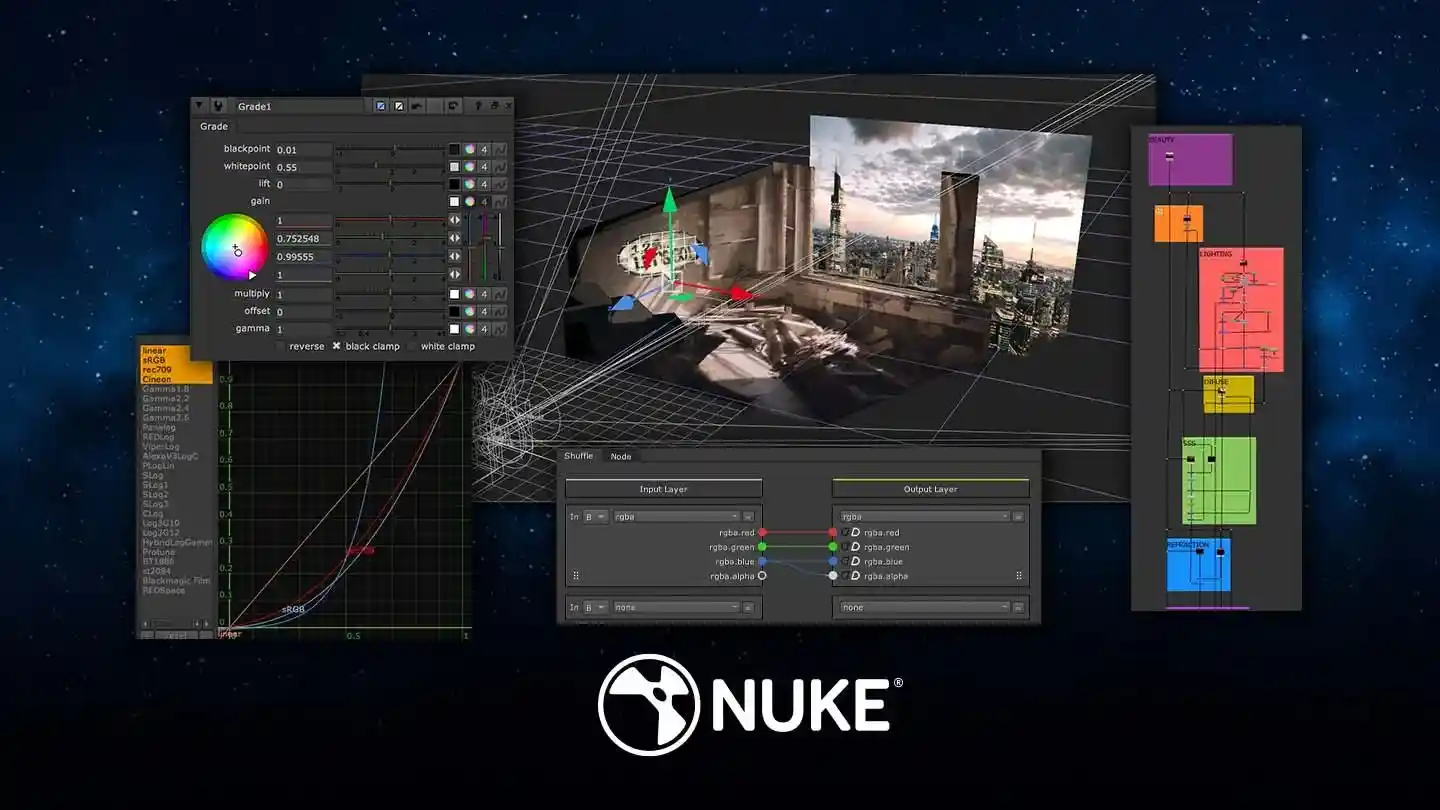 Nuke for seamless VFX workflows