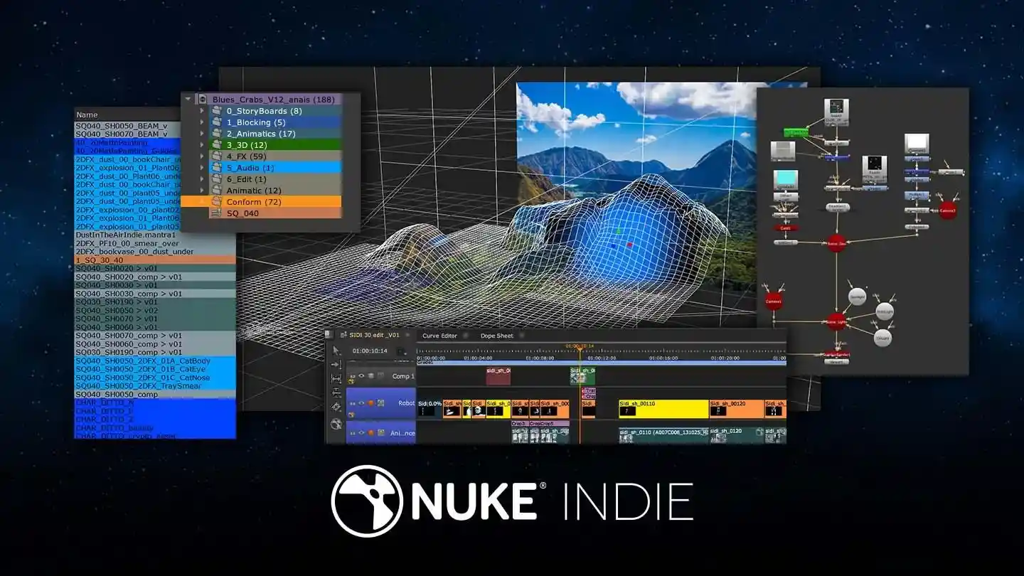 Nuke Indie - professional-grade VFX