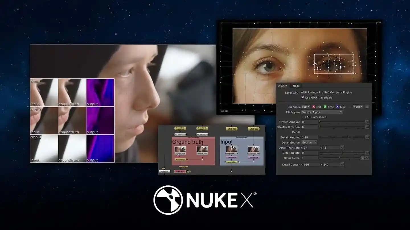 NukeX - advanced 3D camera tracking