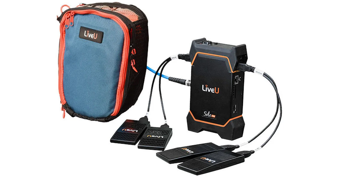 LiveU Solo Pro Accessories Y-Cables & Solo Belt Pack
