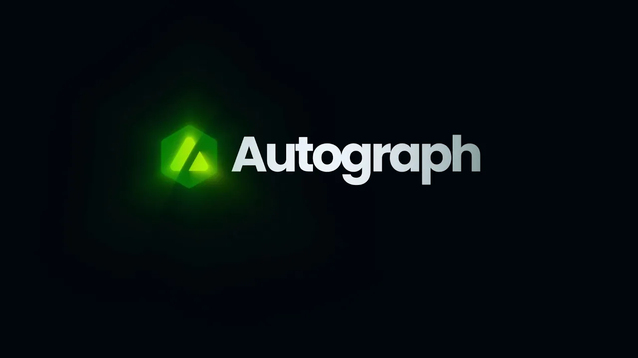 Maxon Autograph motion graphics overview video