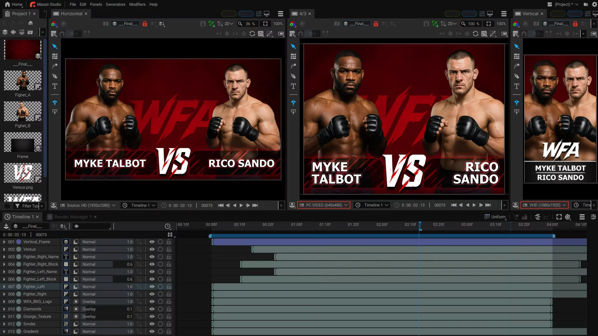 Maxon Autograph responsive multi-format video compositions