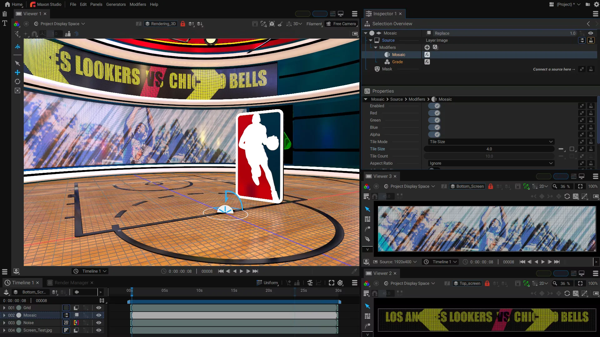 Maxon Autograph real-time 3D rendering with Filament