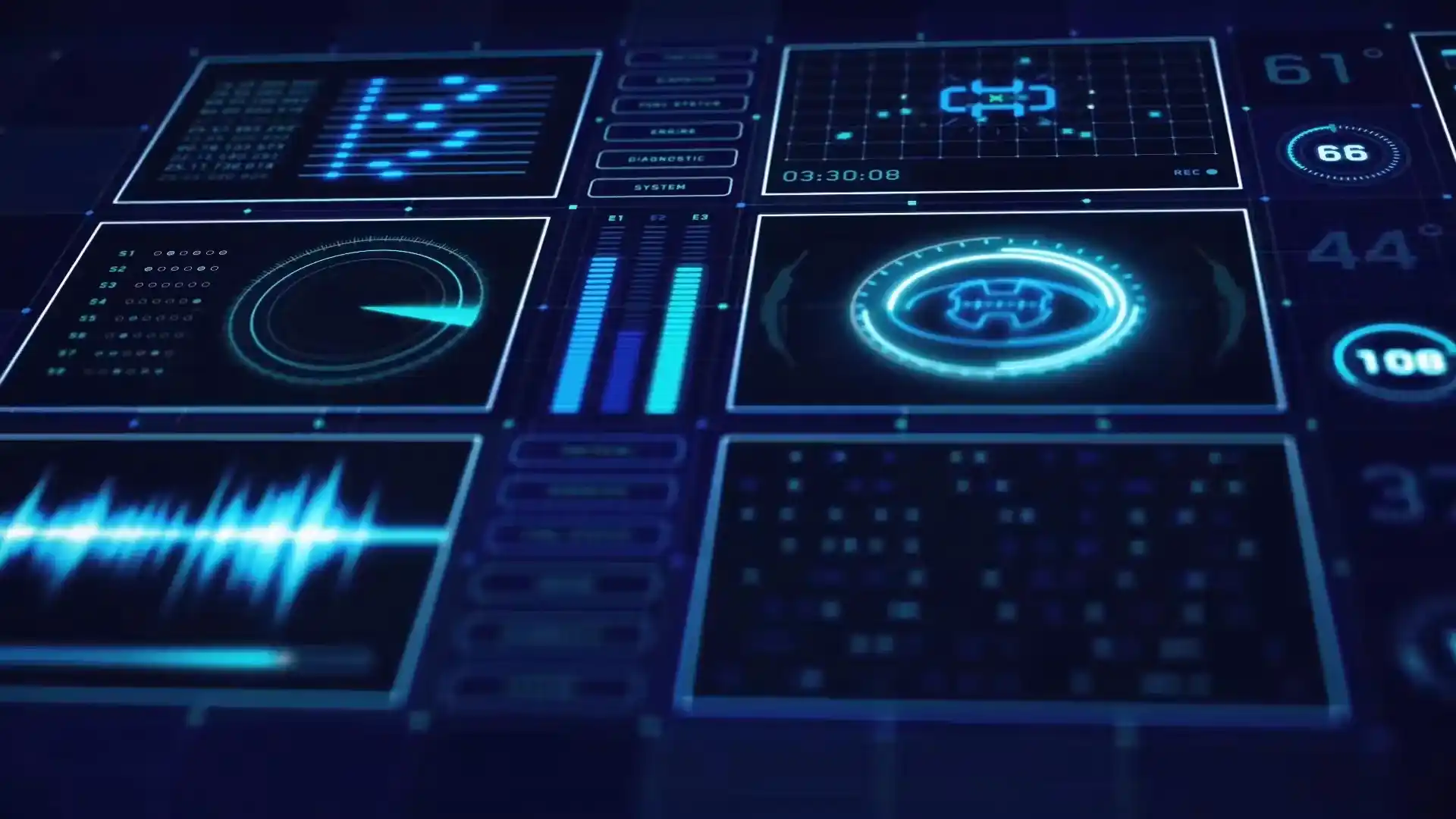 Animated shapes, lines and motion graphics created with Maxon Red Giant