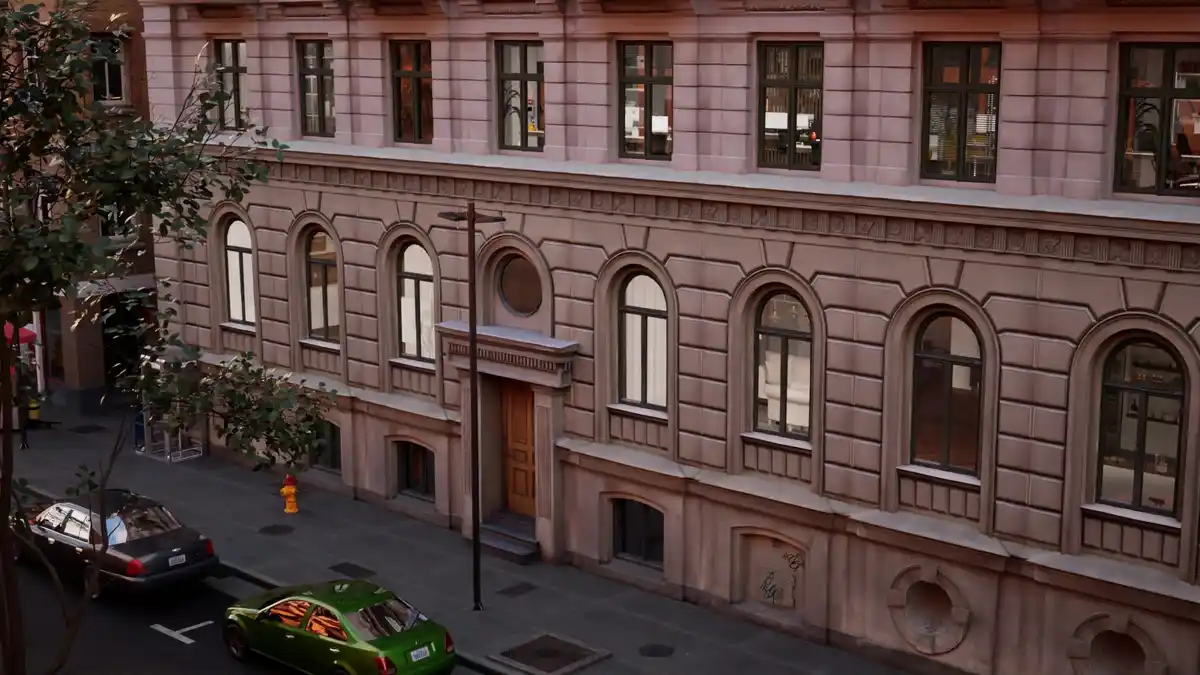 Parallax windows in Twinmotion 2025.2